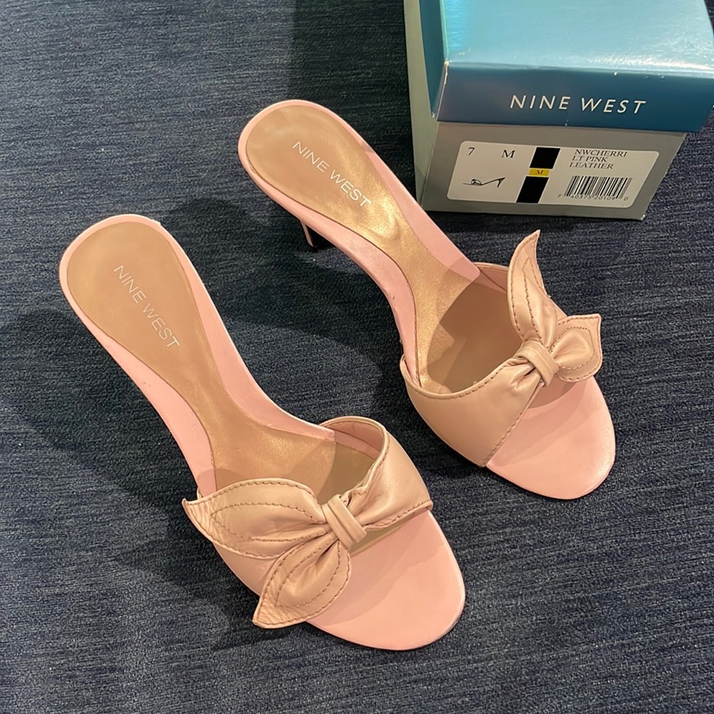 Pink slip on 3” heels perfect for Bridesmaids, Prom, Date Nights!